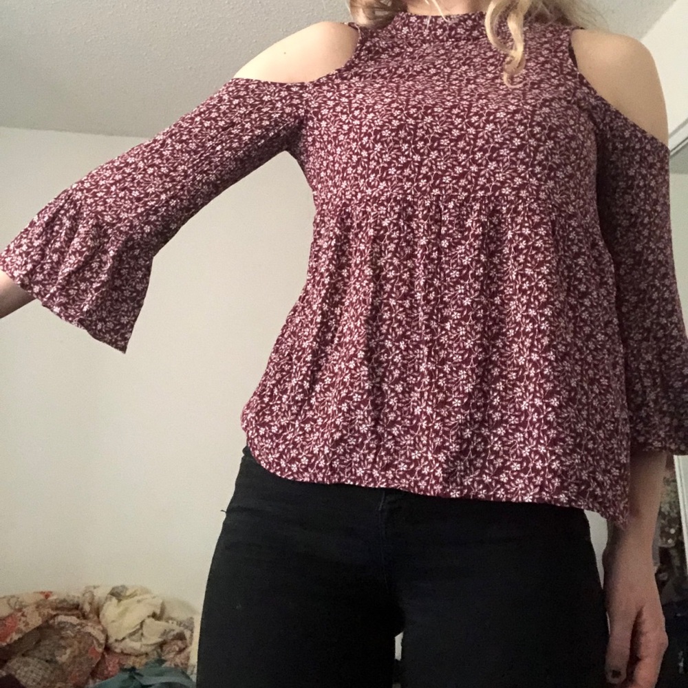 Beautiful floral blouse
